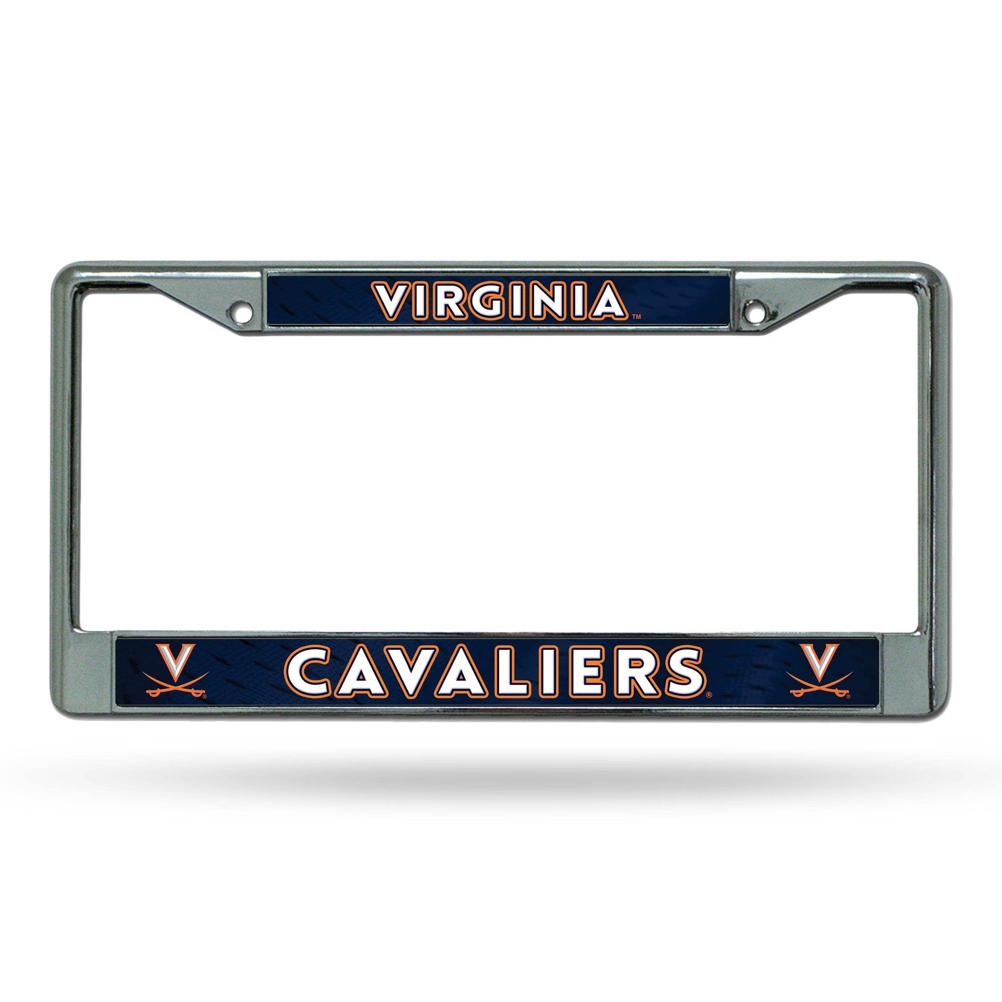 Virginia Cavaliers License Plate Frame Chrome Printed Insert - ToylandEU