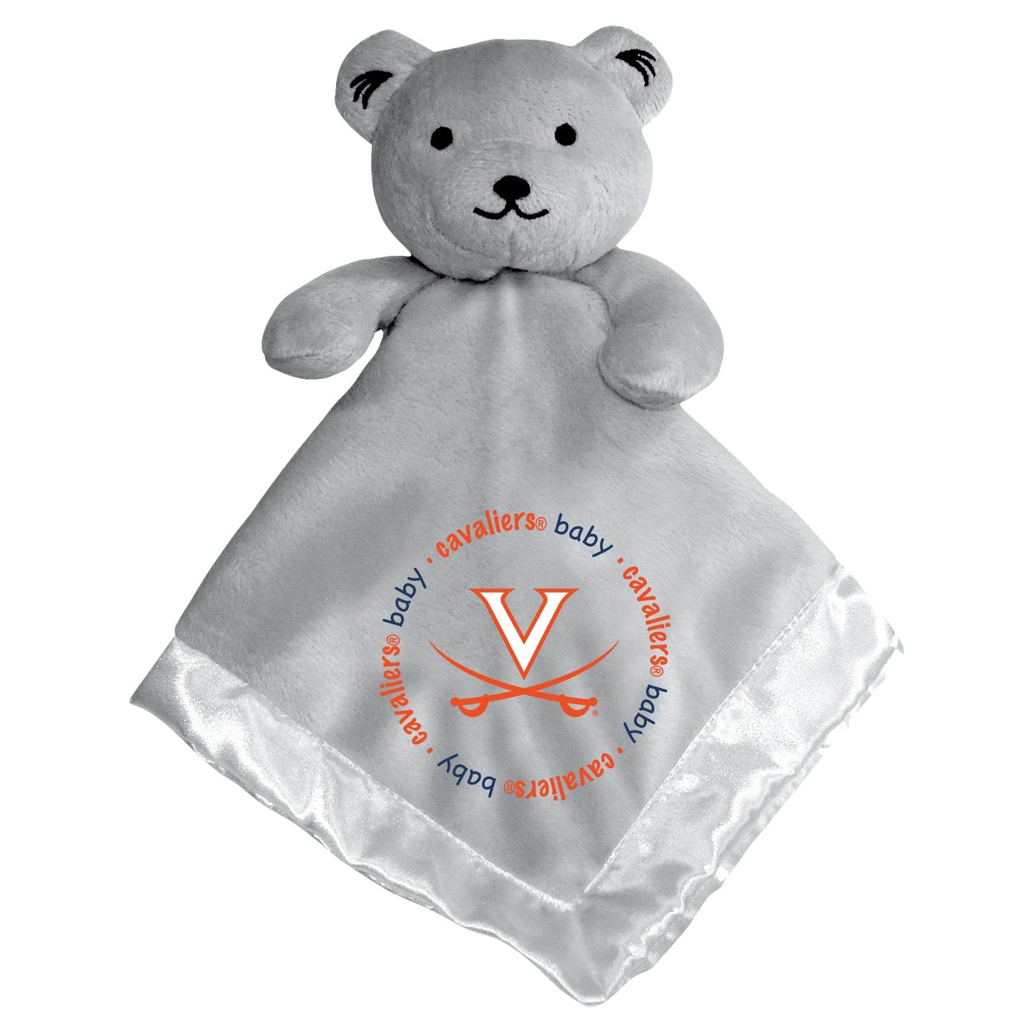 Virginia Cavaliers Security Bear Gray Plush Special Order - ToylandEU