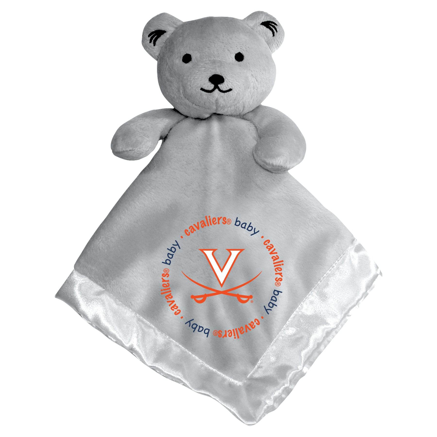 Virginia Cavaliers Security Bear Gray Plush Special Order - ToylandEU