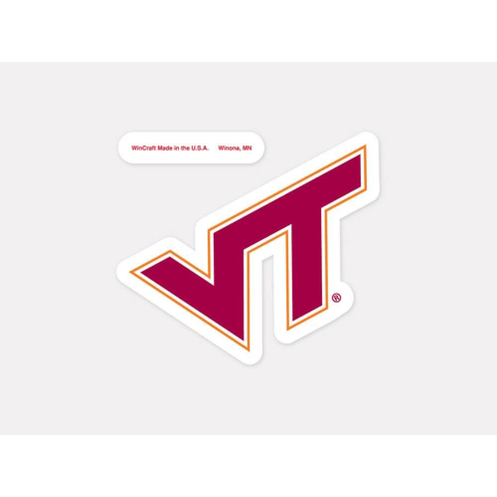 Virginia Tech Hokies 4x4 Perfect Cut Color Decal Outdoor - ToylandEU