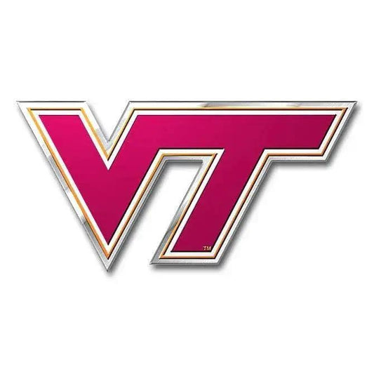  Virginia Tech Hokies Auto Emblem Color Aluminum Embossed -  ToylandEU™