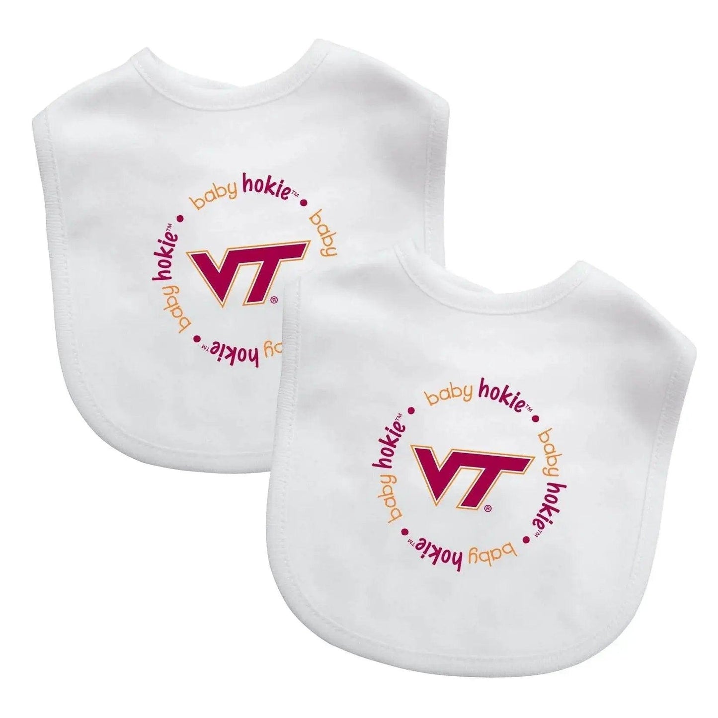  Virginia Tech Hokies Baby Bibs 2 Pack Officially Licensed -  ToylandEU™