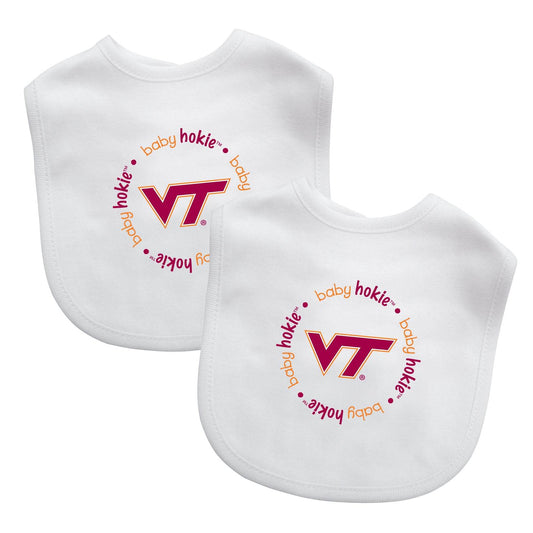 Virginia Tech Hokies Baby Bibs 2 Pack Officially Licensed - ToylandEU