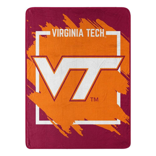 Virginia Tech Hokies Blanket 46x60 Micro Raschel Design - ToylandEU