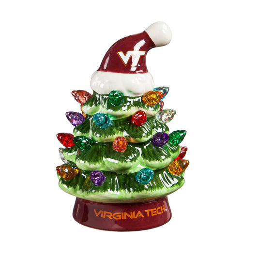 Virginia Tech Hokies Christmas Tree LED Tabletop 4 Inch - ToylandEU