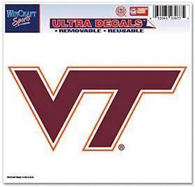  Virginia Tech Hokies Decal 5x6 Ultra Color -  ToylandEU™
