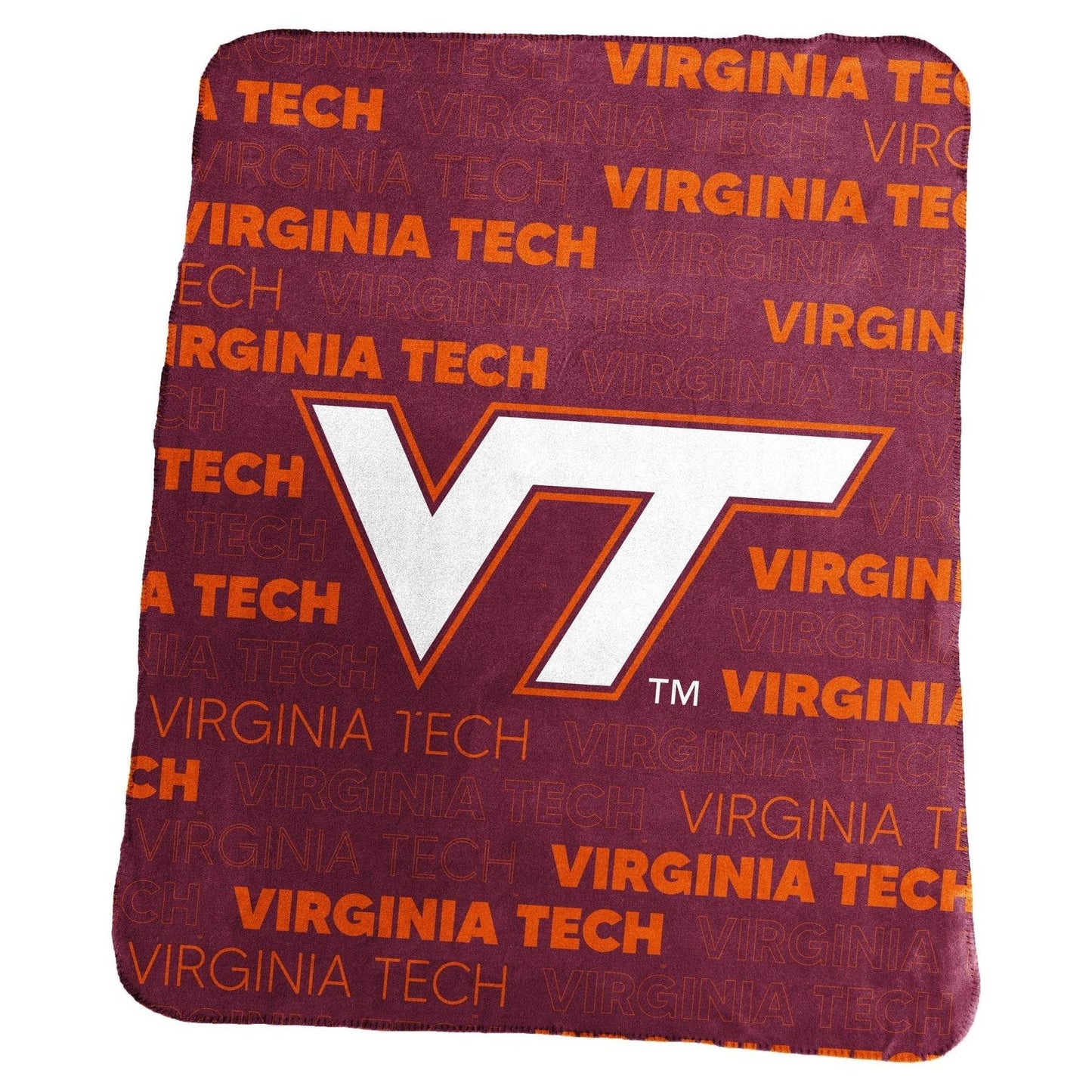 Virginia Tech Hokies Fleece Throw 50x60 Blanket Classic - ToylandEU
