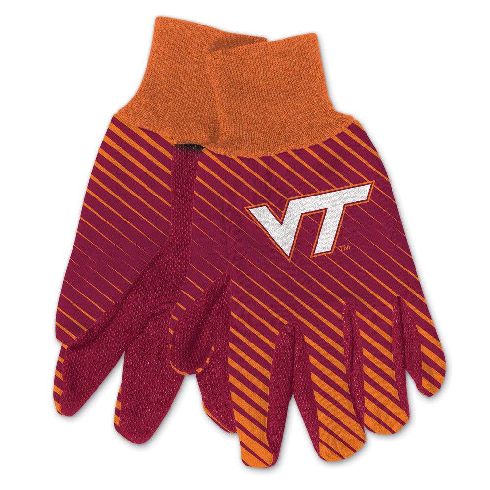 Virginia Tech Hokies Gloves Two Tone Style Adult Size - ToylandEU