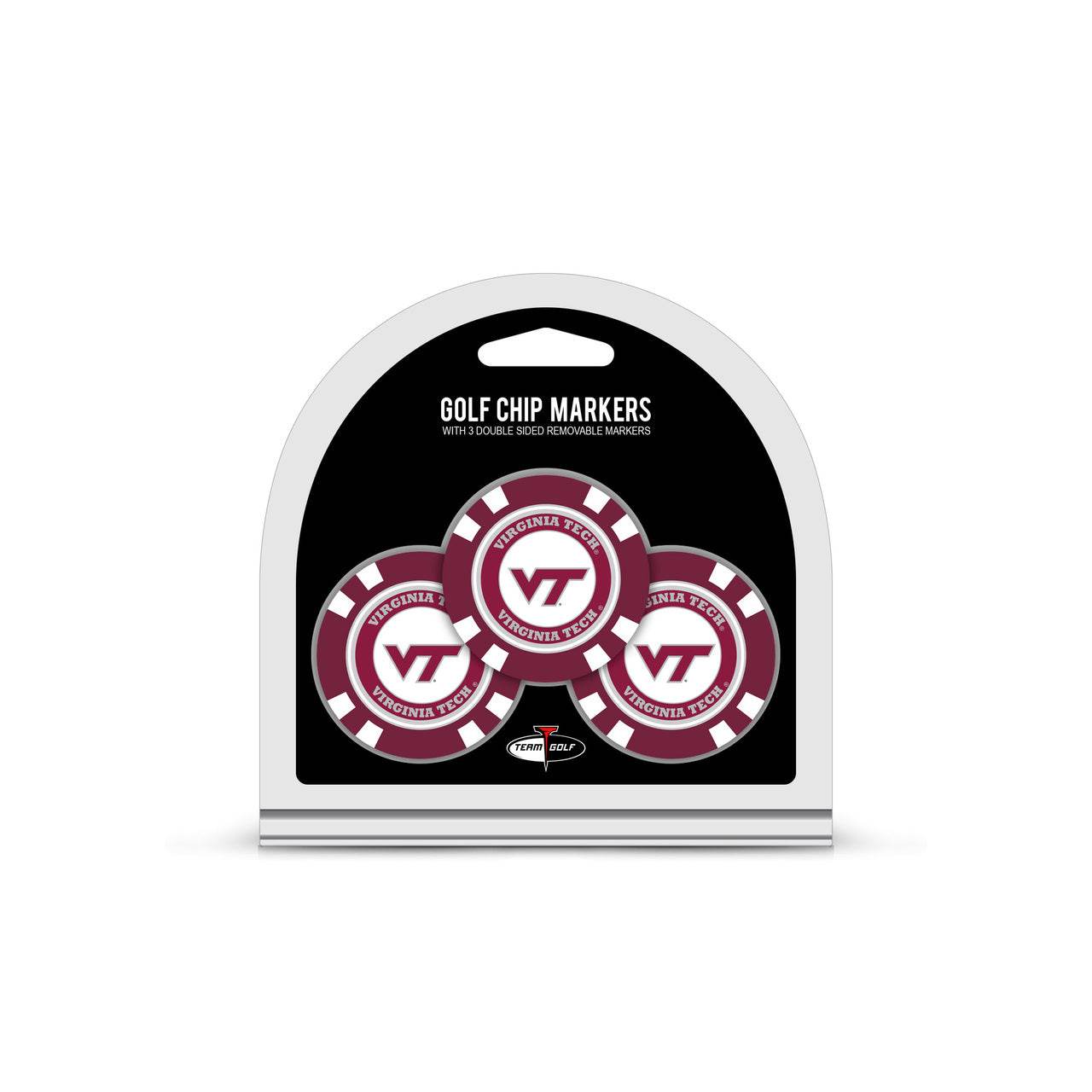 Virginia Tech Hokies Golf Chip Markers 3 Pack Special Order - ToylandEU
