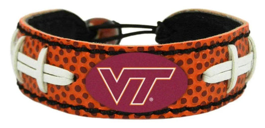  Virginia Tech Hokies Leather Bracelet Classic Football -  ToylandEU™