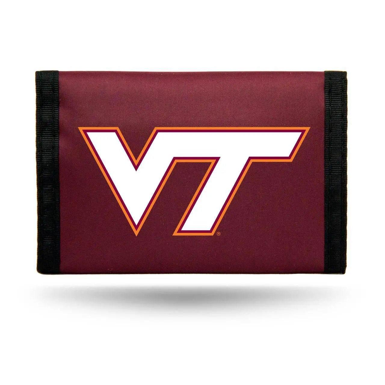  Virginia Tech Hokies Nylon Trifold Wallet Team Spirit -  ToylandEU™