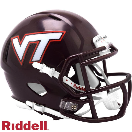 Virginia Tech Hokies Riddell Replica Mini Helmet Maroon - ToylandEU