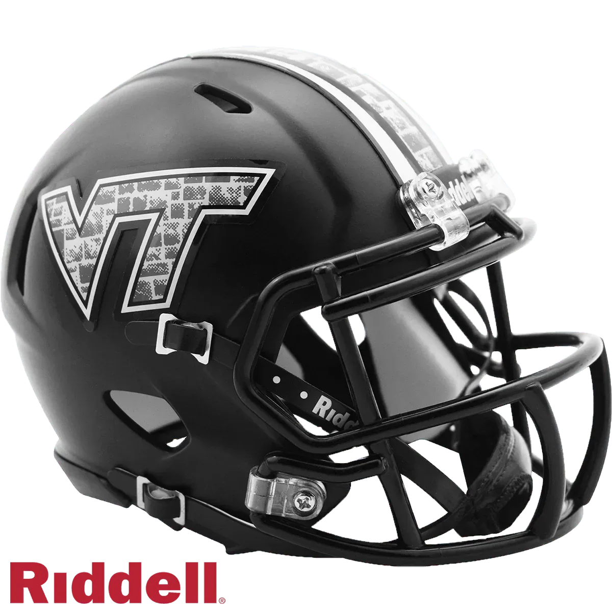  Virginia Tech Hokies Riddell Speed Mini Helmet Matte Black -  ToylandEU™