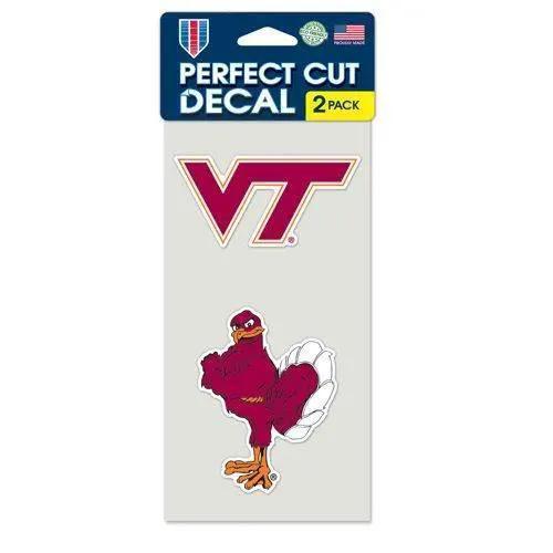  Virginia Tech Hokies Set of 2 Die Cut Decals -  ToylandEU™