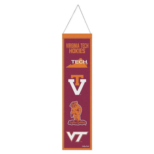  Virginia Tech Hokies Wool Banner 8x32 Heritage Evolution -  ToylandEU™