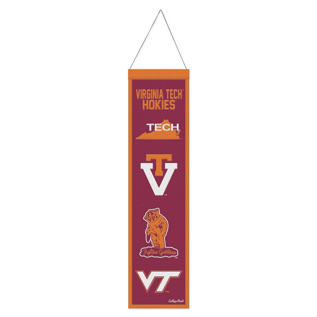 Virginia Tech Hokies Wool Banner 8x32 Heritage Evolution - ToylandEU