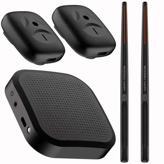  Virtual Air Drum Set Portable Drumsticks Pedals -  ToylandEU™