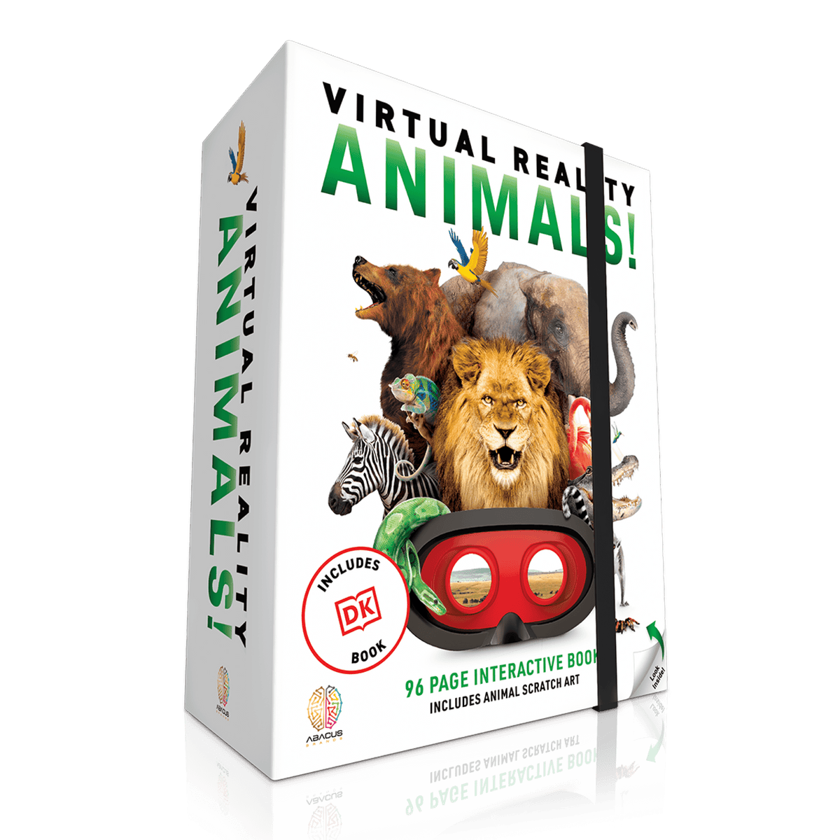Virtual Reality Animals Kit | With Book & Scratch Art | Toylandeu™