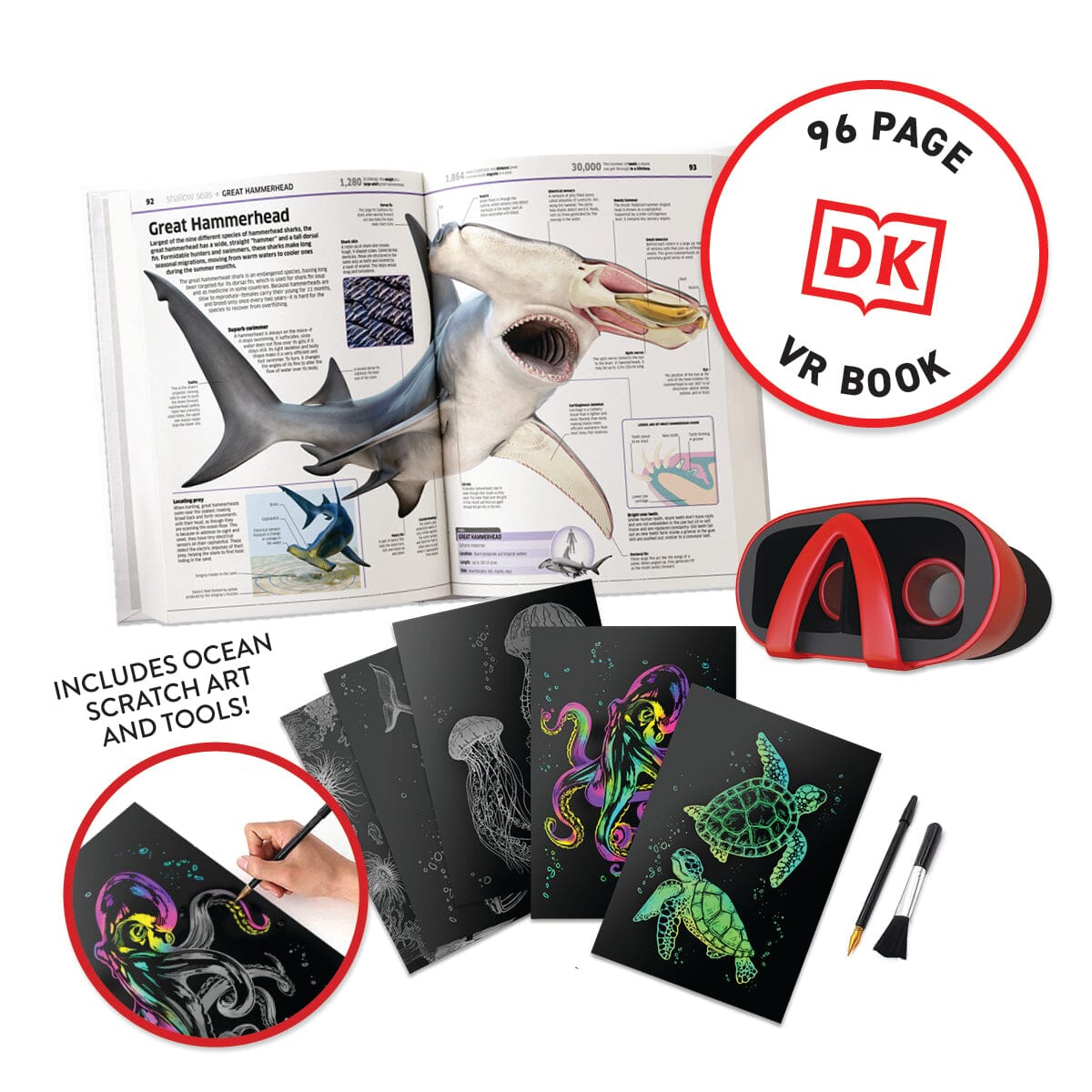 Virtual Reality Ocean Kit | DK Book Included | Toylandeu™
