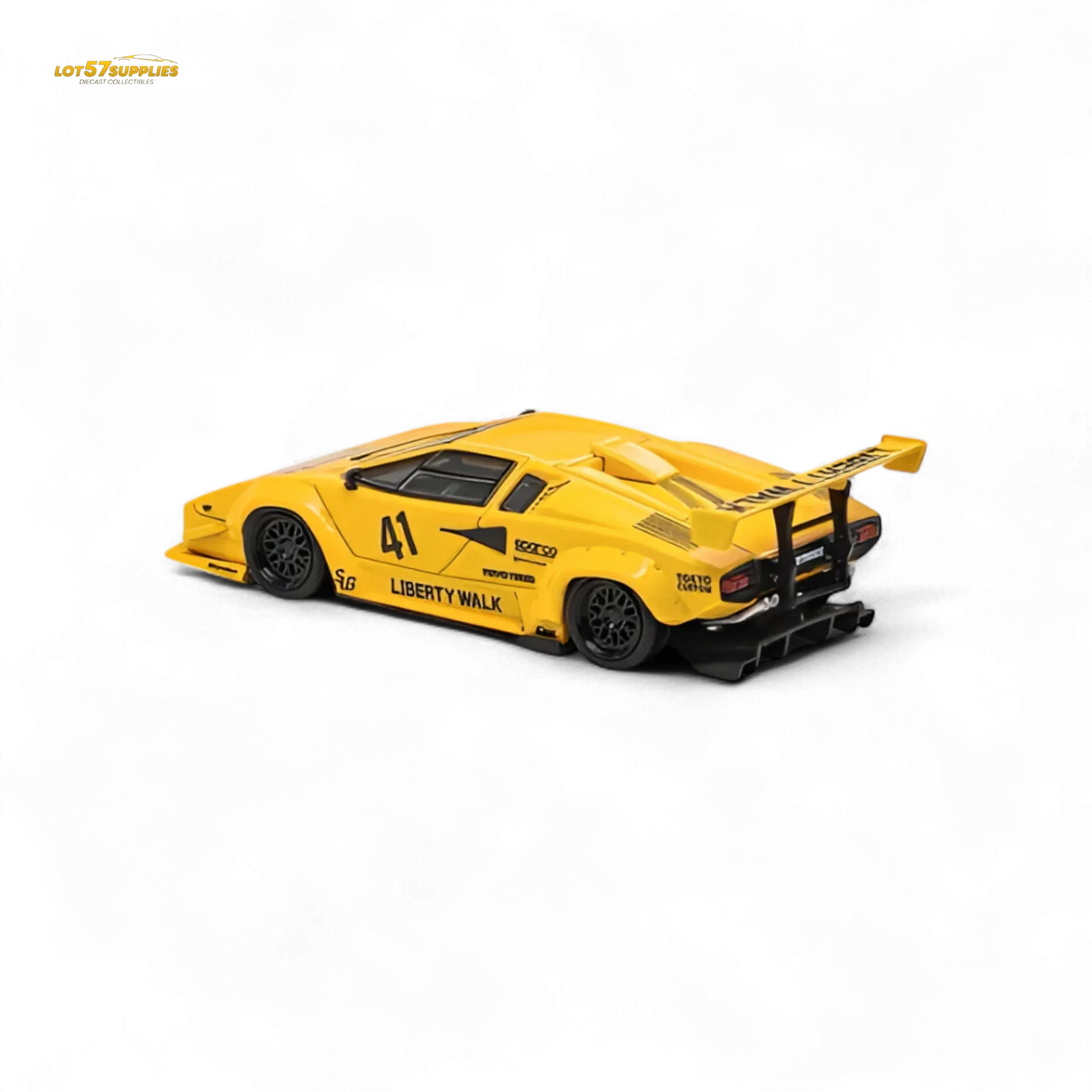 Vision64 LB Lamborghini Countach Luxury Version - Yellow 1:64 - ToylandEU
