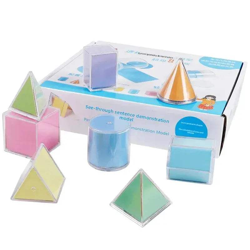 Visualize Geometry With Transparent Geometric Solids - ToylandEU