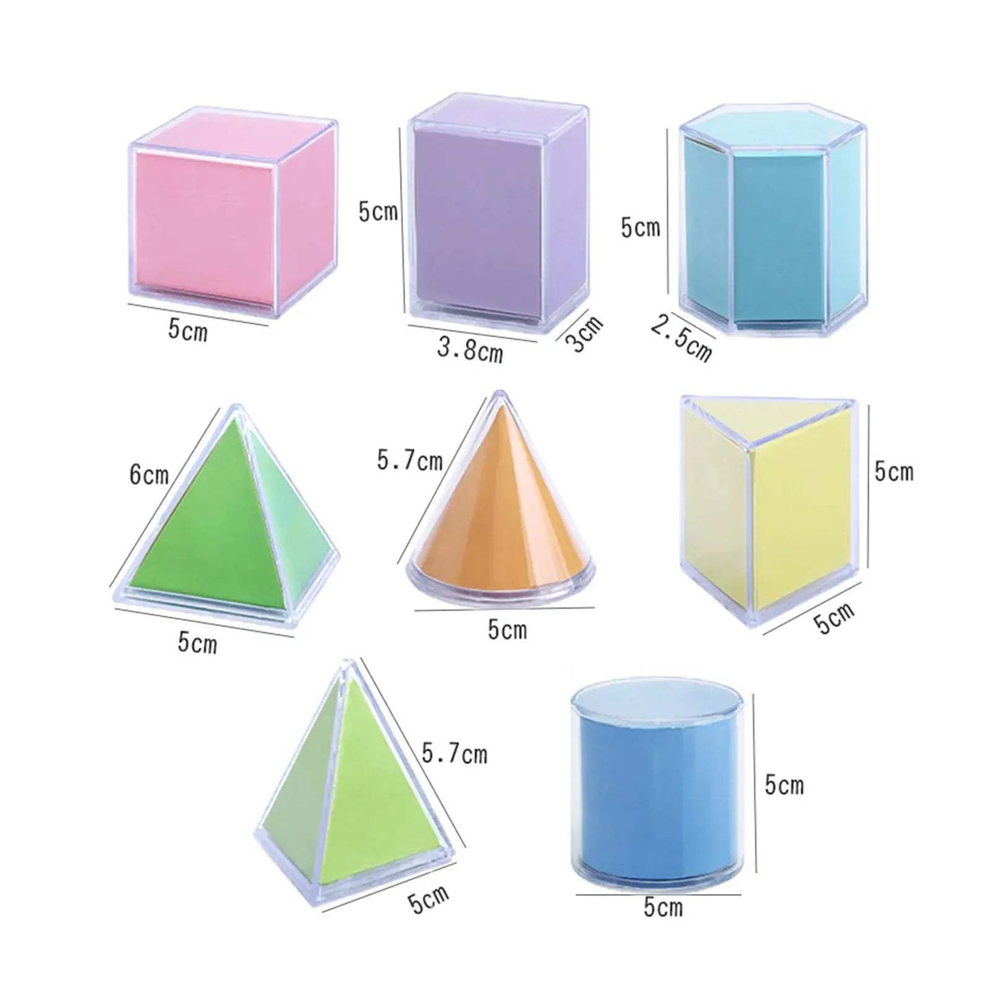 Visualize Geometry With Transparent Geometric Solids - ToylandEU