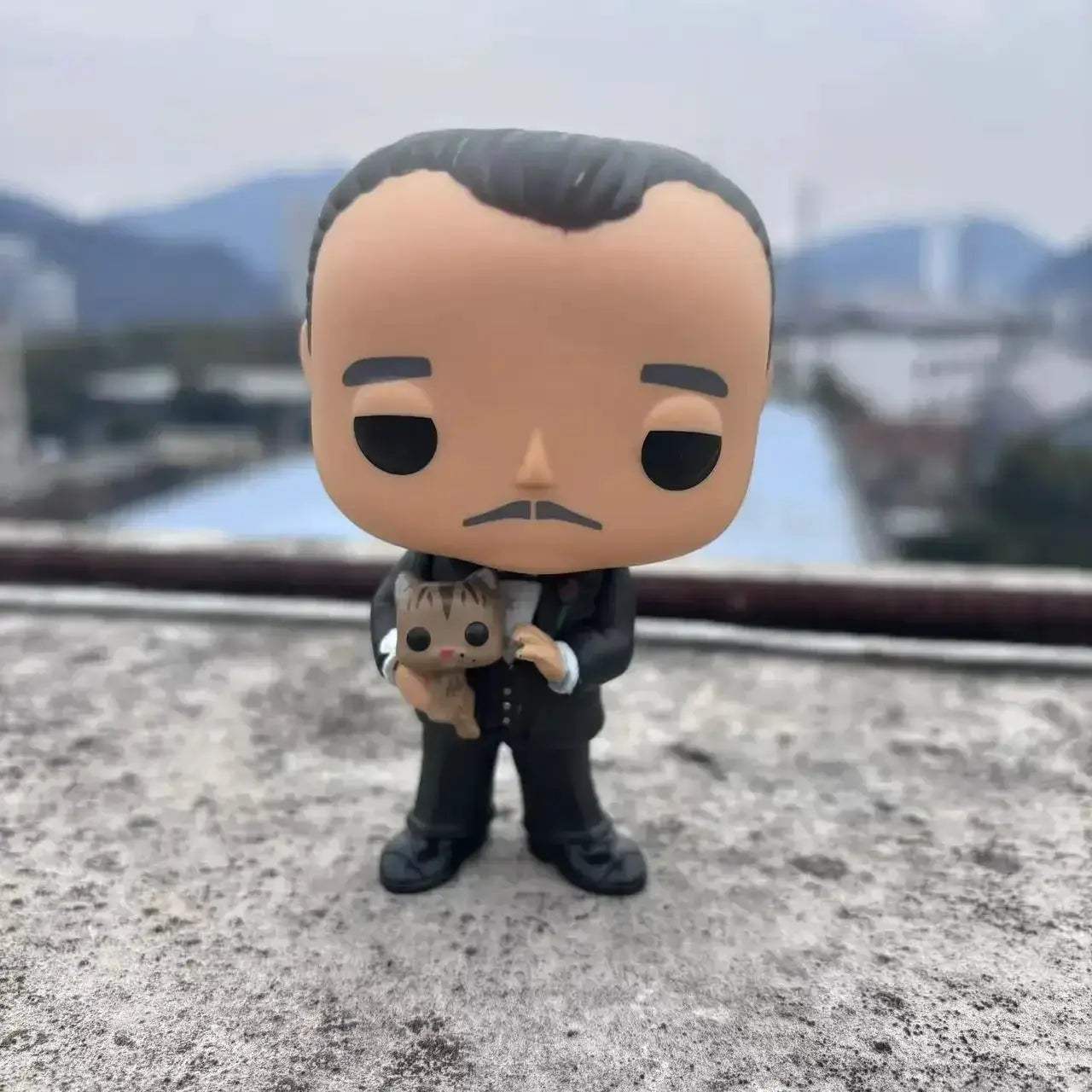 Vito Corleone Godfather Vinyl Figure Bandai Collectible 10cm - ToylandEU