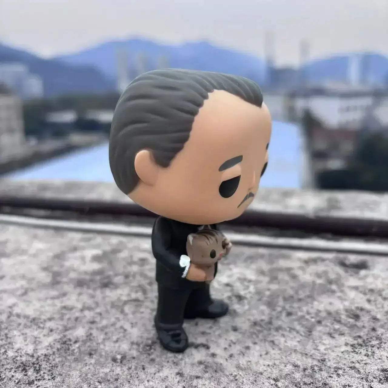 Vito Corleone Godfather Vinyl Figure Bandai Collectible 10cm - ToylandEU