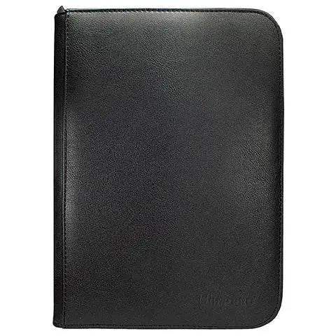 Vivid 4 Pocket Zippered PRO Binder Black For Trading Cards - ToylandEU