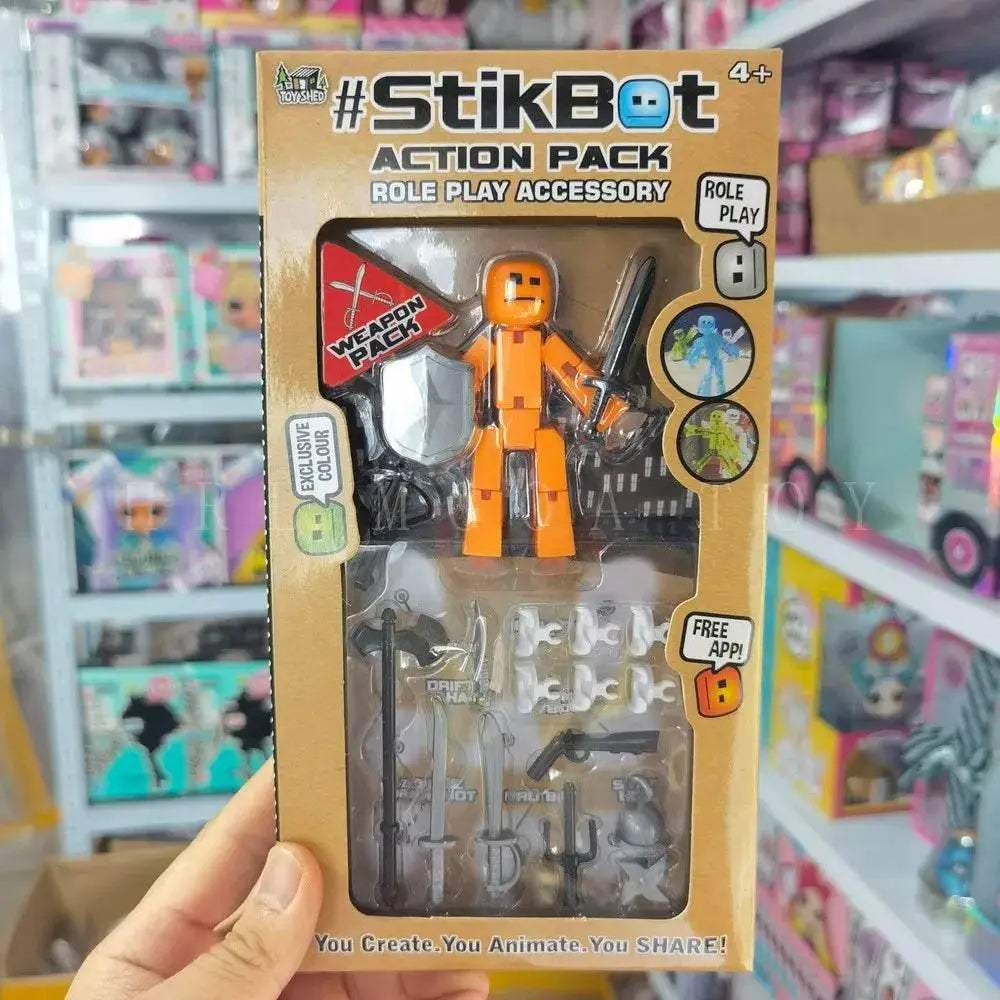  Vivid 8cm Stick Bot Action Figures Toyland EU -  ToylandEU™