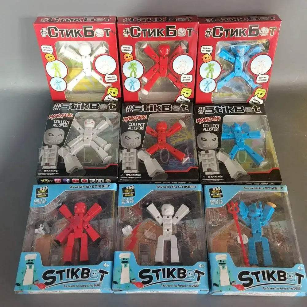  Vivid 8cm Stick Bot Action Figures Toyland EU -  ToylandEU™