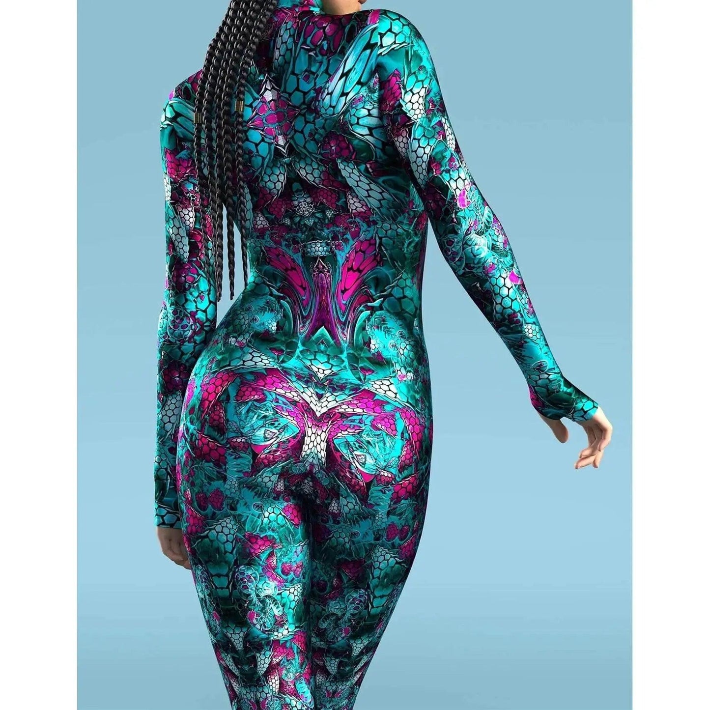  Vivid Catsuit Green Fish Scale Cosplay Toyland EU -  ToylandEU™