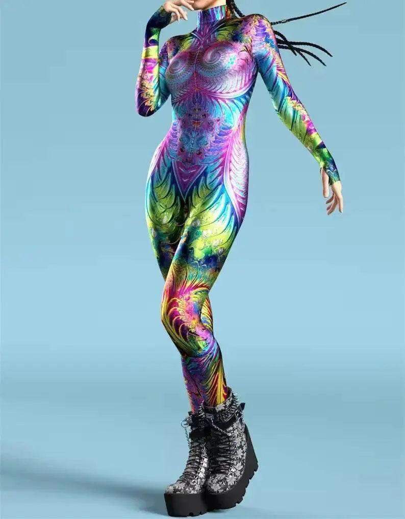  Vivid Catsuit Green Fish Scale Cosplay Toyland EU -  ToylandEU™