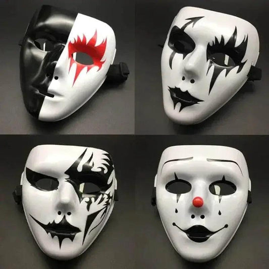  Vivid Death Clown Hand Painted Adult Mask Toyland EU -  ToylandEU™