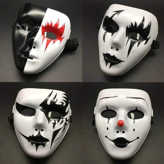  Vivid Death Clown Hand Painted Adult Mask Toyland EU -  ToylandEU™