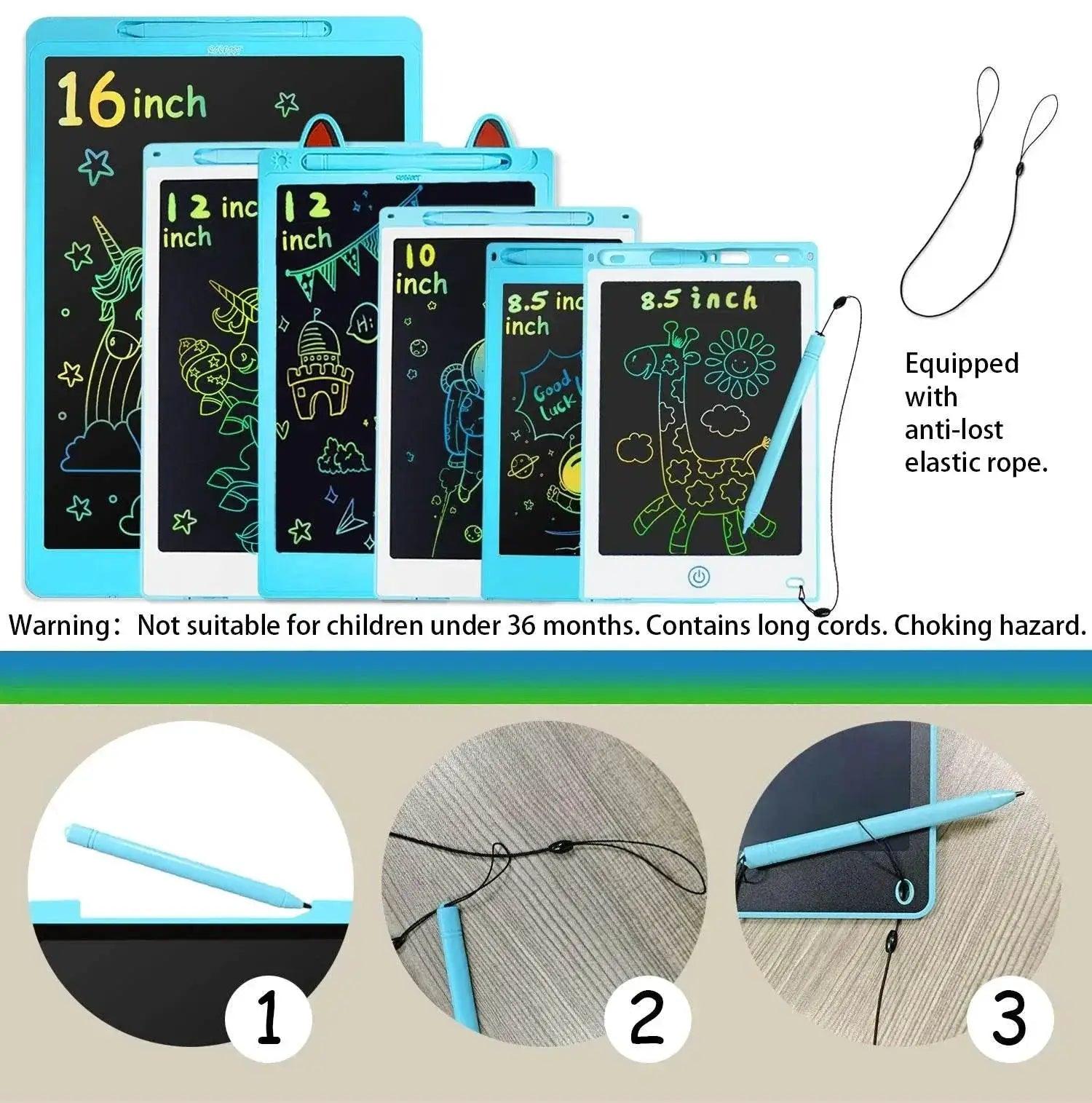  Vivid Educational LCD Graphic Tablet Color Toyland EU -  ToylandEU™