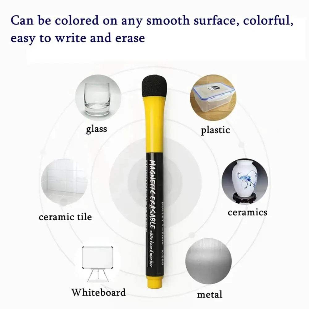 Led Board Writing Blackboard Graffiti Glass Window Painting Liquid Chalk Pen Highlighters Whiteboard Pen Art Marker Pen - ToylandEU