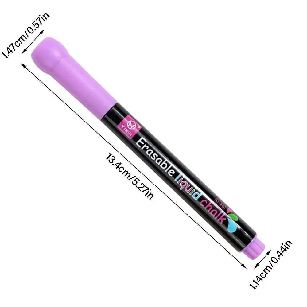 Led Board Writing Blackboard Graffiti Glass Window Painting Liquid Chalk Pen Highlighters Whiteboard Pen Art Marker Pen - ToylandEU