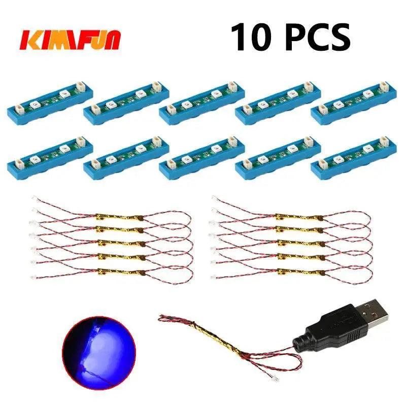  Vivid RGB LED USB Lamp Building Blocks Toyland EU -  ToylandEU™