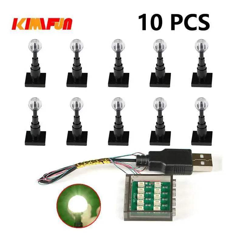 Vivid RGB LED USB Lamp Building Blocks Toyland EU -  ToylandEU™