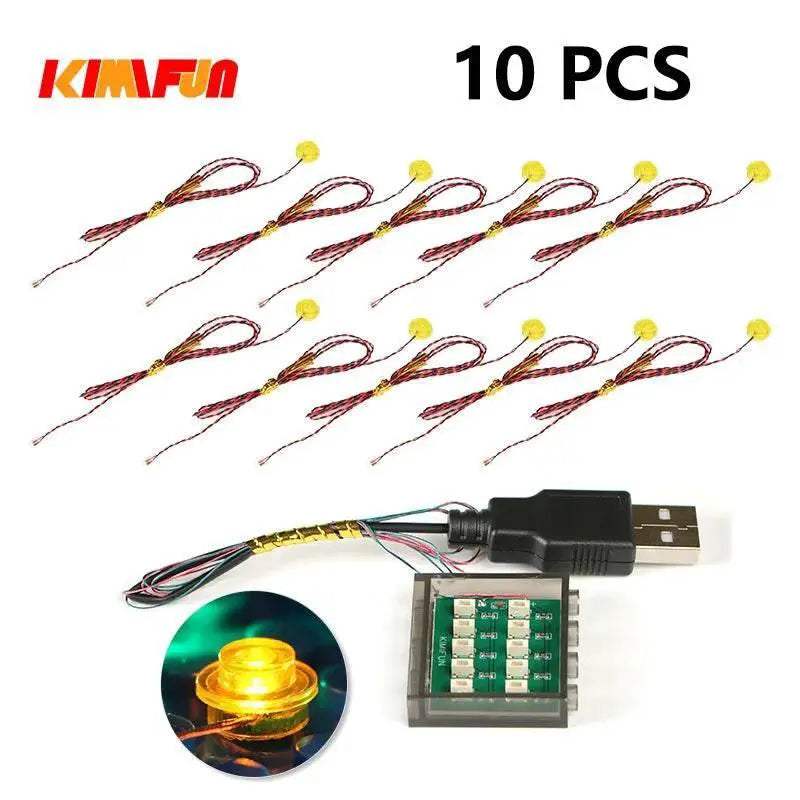  Vivid RGB LED USB Lamp Building Blocks Toyland EU -  ToylandEU™