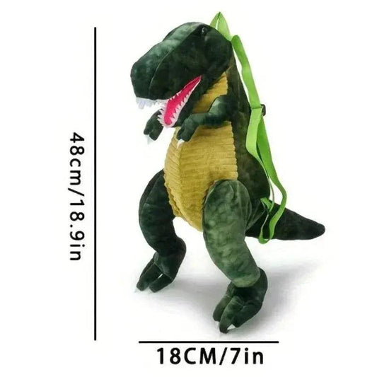  Vivid T Rex Plush Backpack Adjustable Straps Toyland EU -  ToylandEU™