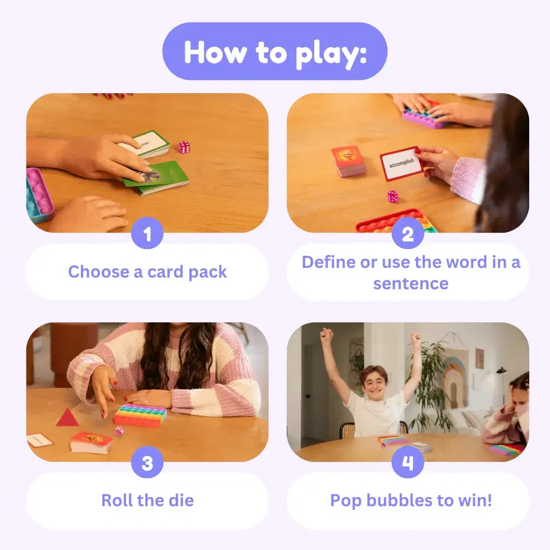 Vocabulary Adventure Game for Kids Boosts Communication Skills - The Fidget Games