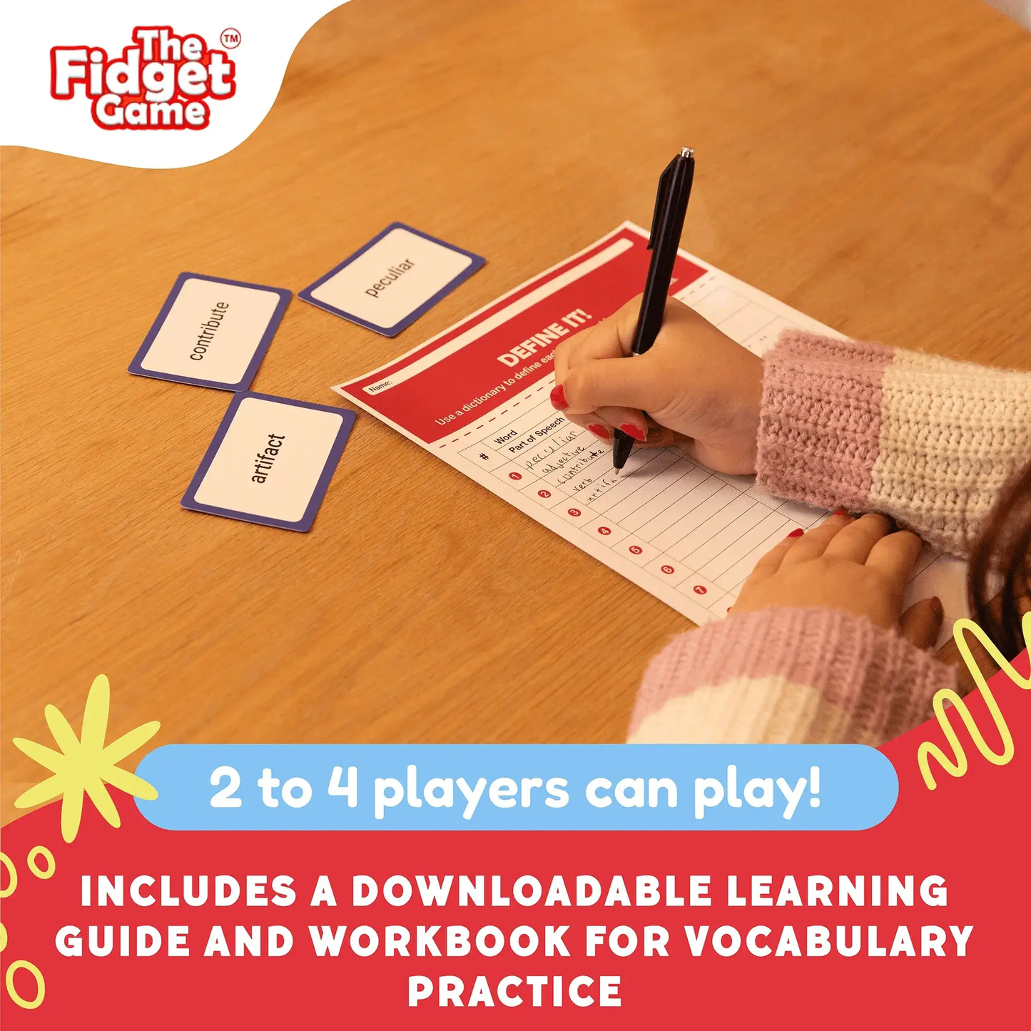 Vocabulary Adventure Game for Kids Boosts Communication Skills - The Fidget Games