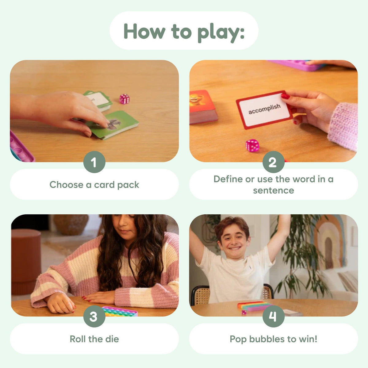Vocabulary Game | Expands Tier 2 Words | Toylandeu™