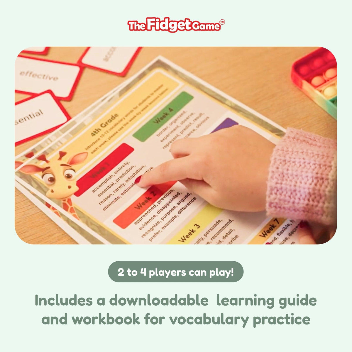 Vocabulary Game | Expands Tier 2 Words | Toylandeu™