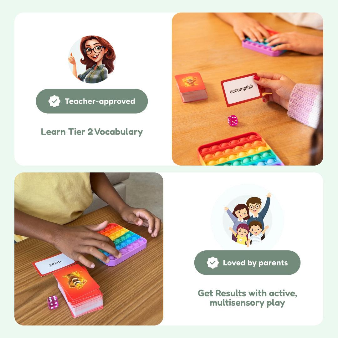 Vocabulary Game | Expands Tier 2 Words | Toylandeu™