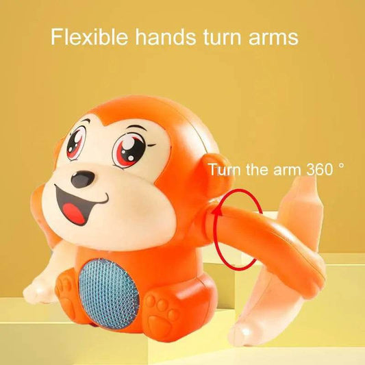 Voice-Controlled Electric Monkey Toy - Stunt Flipping Fun for All Ages - ToylandEU