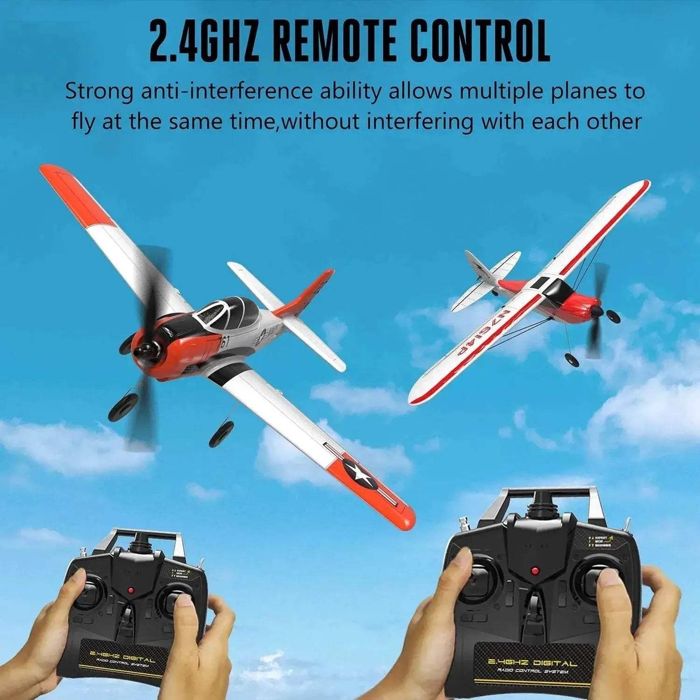 Volantex 761-9 2.4G 6-Axis Foam Aircraft T28 RC Airplane - ToylandEU
