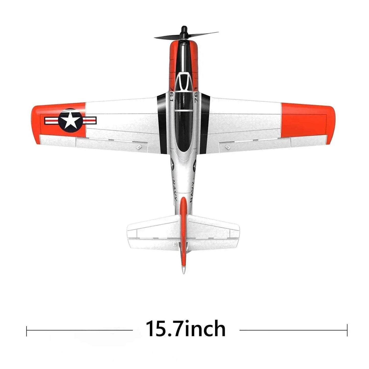 Volantex 761-9 2.4G 6-Axis Foam Aircraft T28 RC Airplane - ToylandEU